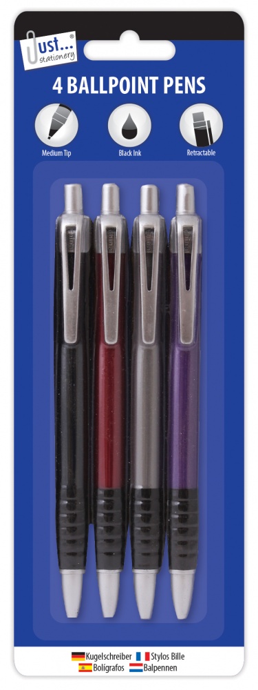 Ball Point Pens, 4's