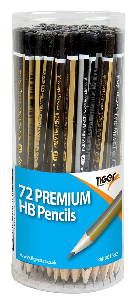 HB Pencils in Tub