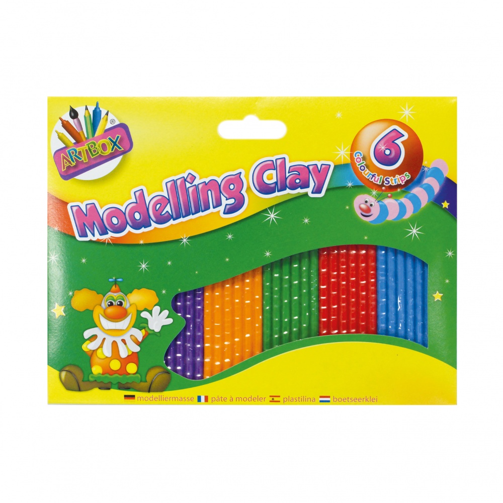 Modelling Clay (6 stripes)