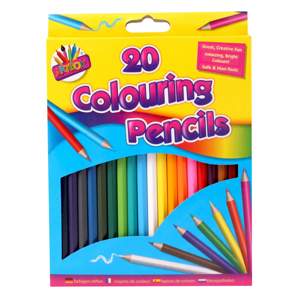 Colour Pencils, Full Size, 20's