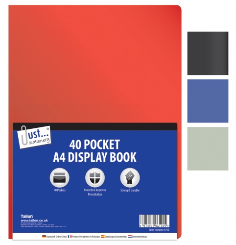 A4 Display Book 40 Pocket