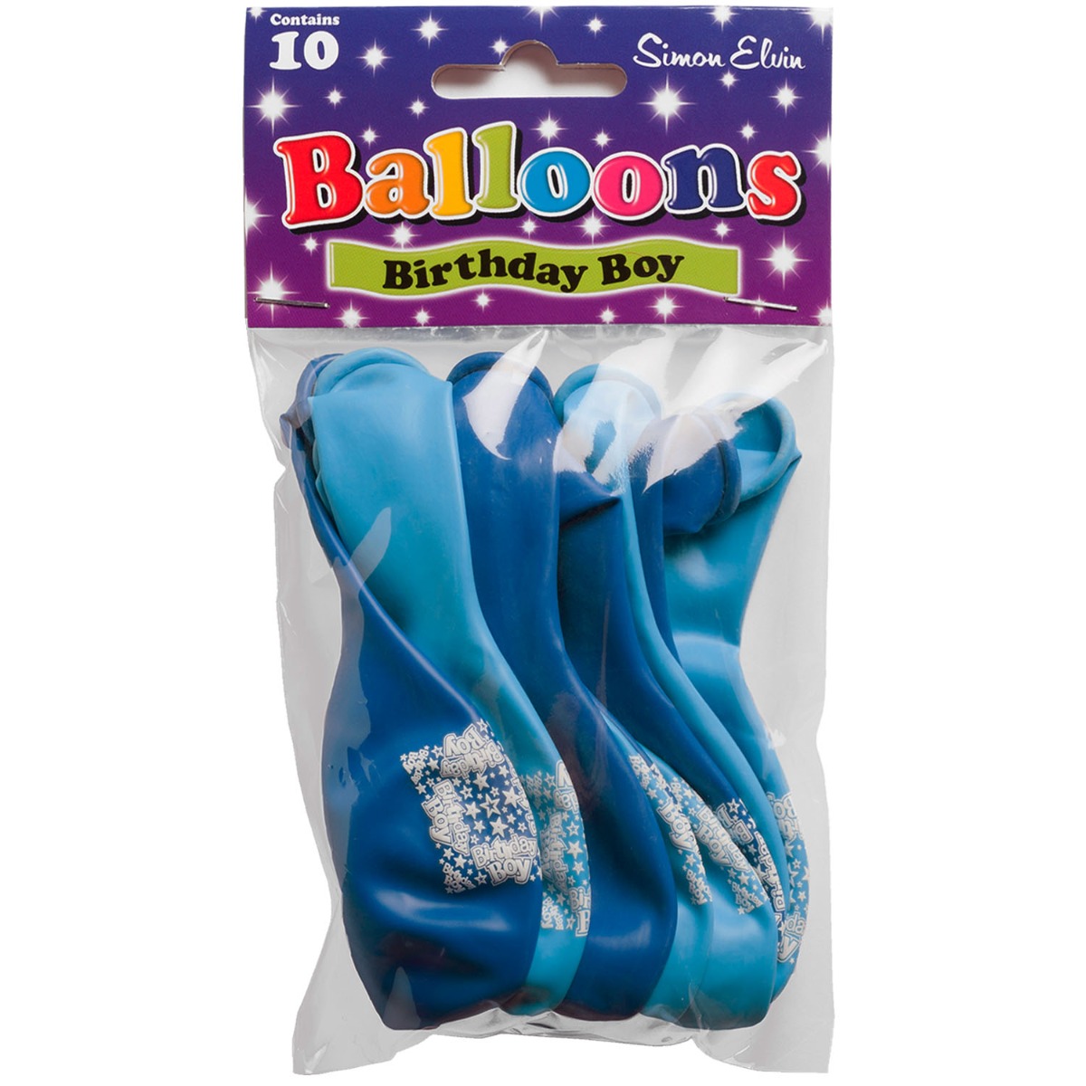 Printed 10'' Birthday Boy Balloons (10)