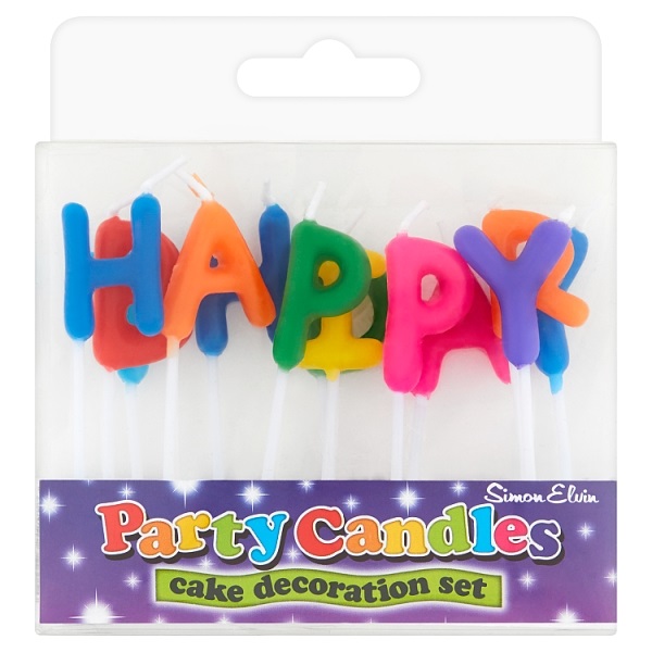 Happy Birthday Pick Letter Candles