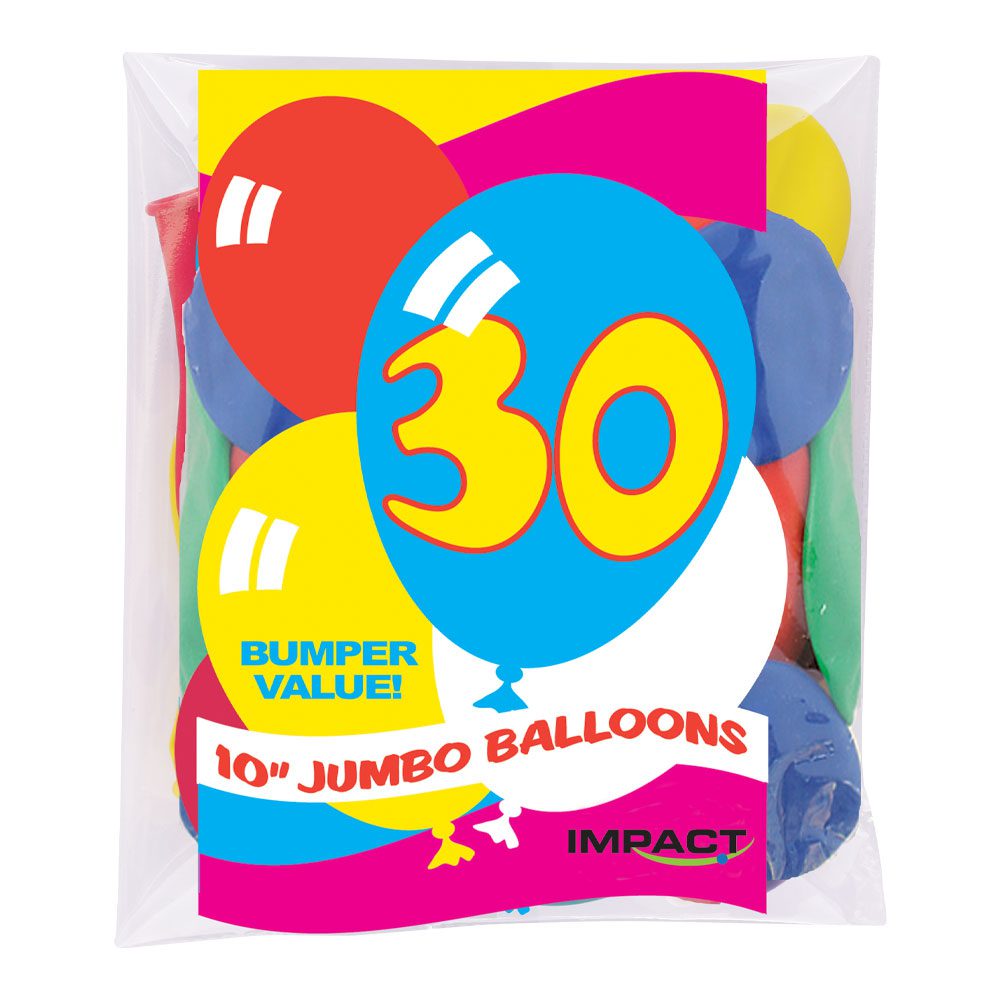 Impact Bumper Balloon Pack (30)