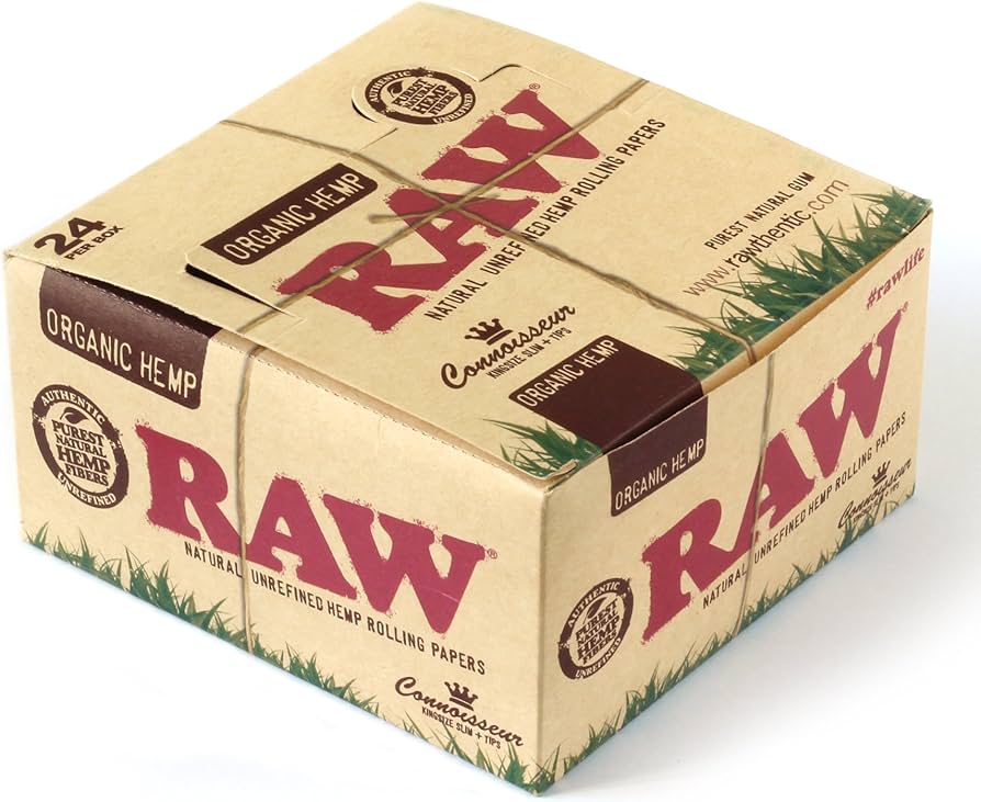 RAW Organic Hemp King Size Slim + Filter Tips