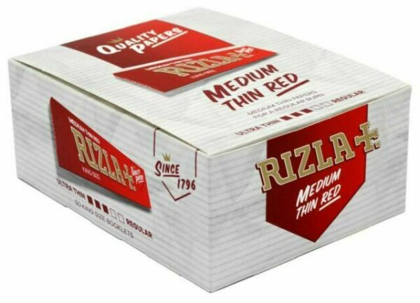 Rizla Red King Size Rolling Papers x 50
