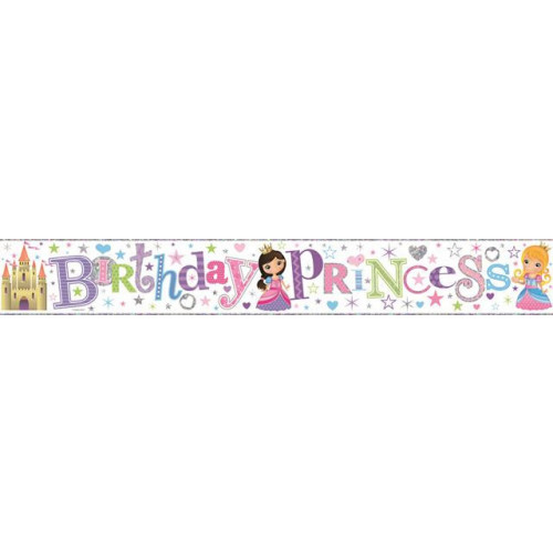 Holographic Party Banners, Mermaid Birthday