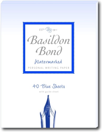 Writing Pads, Basildon Bond Duke 40 Sheets, Blue