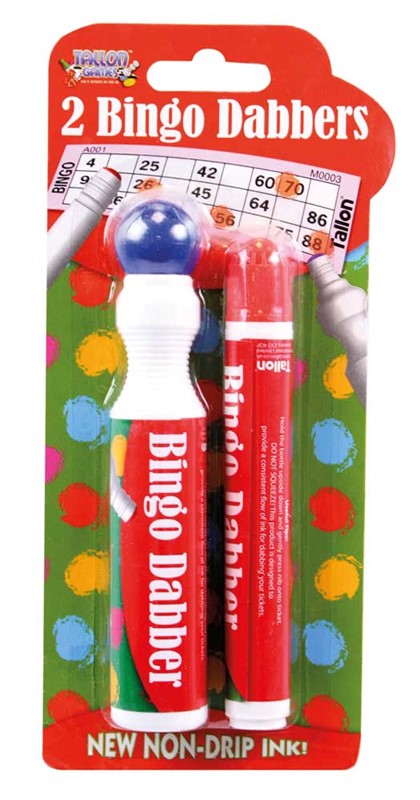 Bingo Dabber Bottles Assorted Colours, Twin Pack