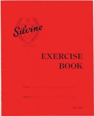 Exercise Book with Tables, 40 Pages, 203x165mm, 7mm Squares
