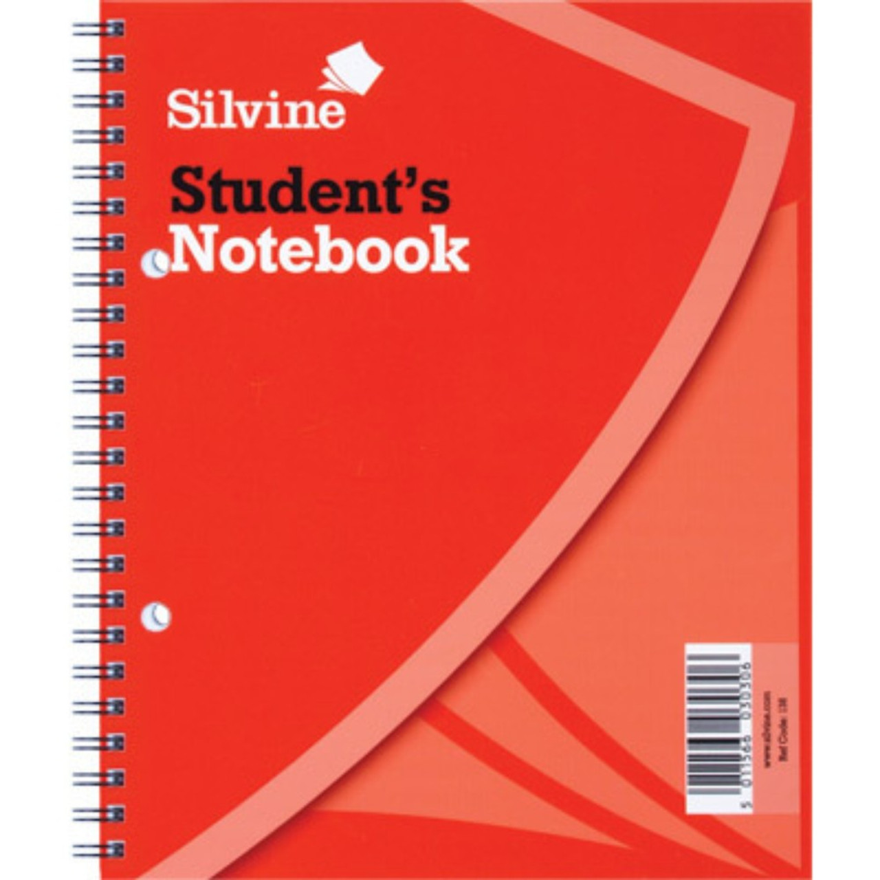 Twin Wire Student's Notebook, 203x163mm, Narrow Lined, Quality Paper, 120 Pages