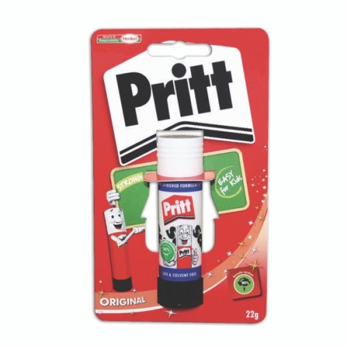 Pritt Stick, Medium, 22gm, Hanging Card, 12's