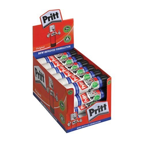 Large Pritt Stick, 43gm, Display