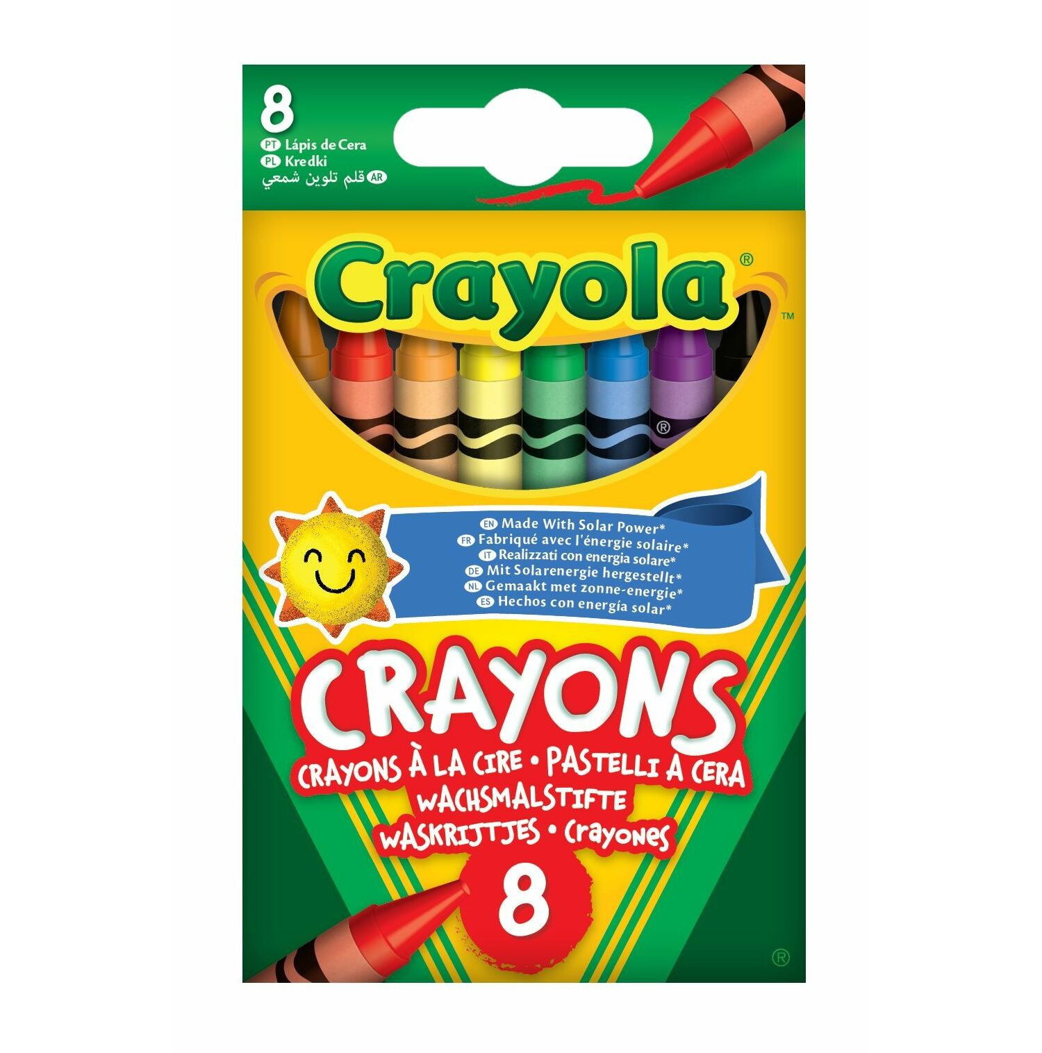 Crayola Assorted 8 Crayons