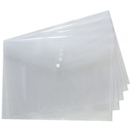 Stud Wallet, A4+, Clear, 200 micron