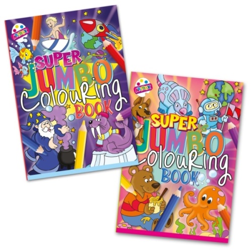 Super Jumbo Colouring Book