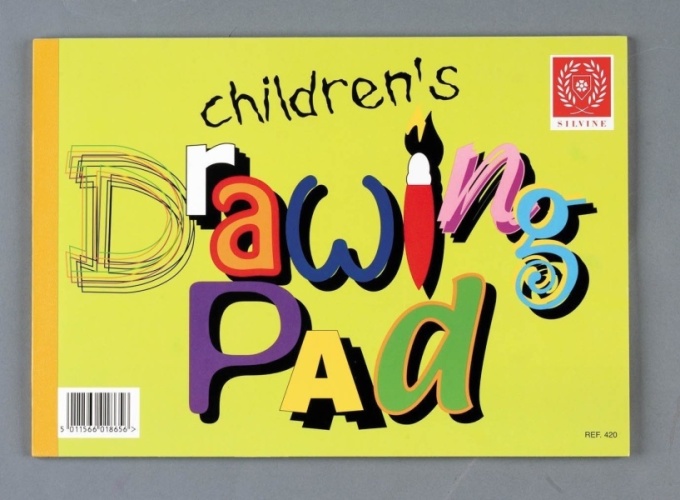 Drawing Pad, A4, Children's, 20 Sheets