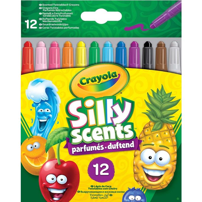 Crayola Silly Scents Twistable Crayons, 12's