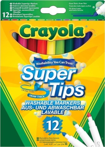 Crayola Bright Supertips, 12's