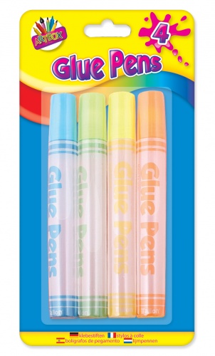 50ml Water based glue Pens, 4's