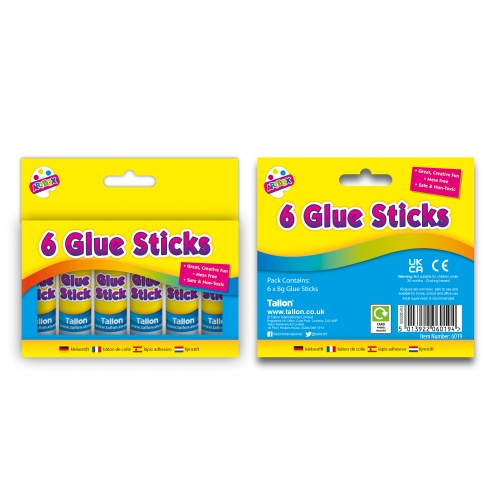 Glue Sticks, 8Grm, Pack of 6