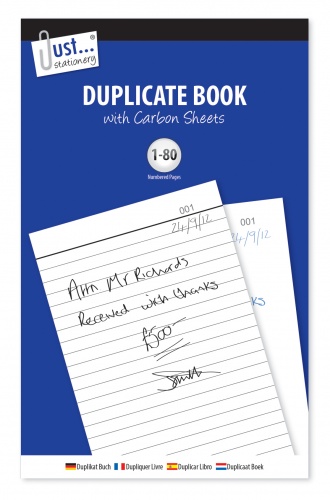 Duplicate Book - Full Size, 80 sets