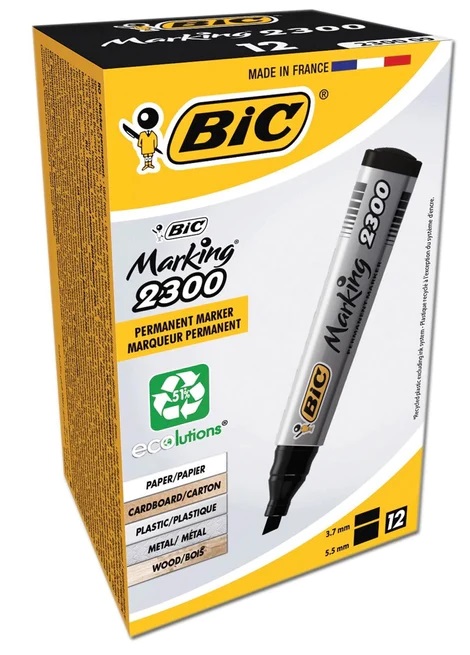 Bic Pocket 2300 Black Marker