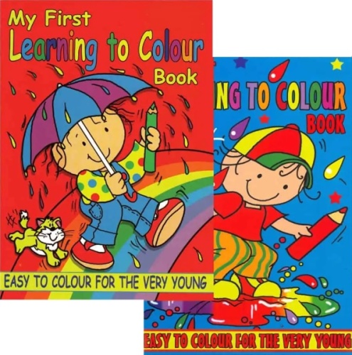 A4 My First Colouring Book, 40 Pages, 2 Assorted