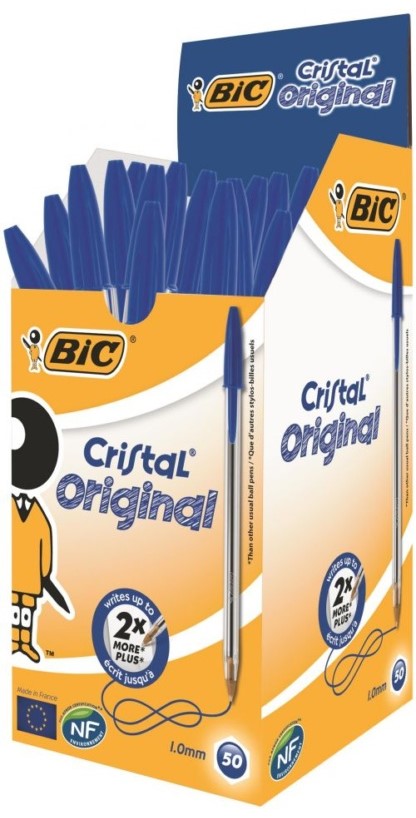 BiC Cristal Medium Ballpen, Blue