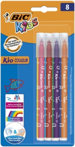 Bic Kids Couleur Felt Pens wallet (12)