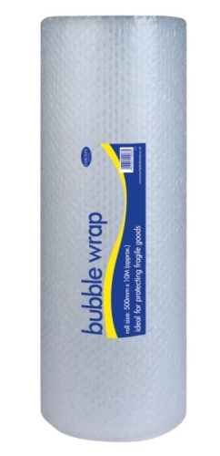 ParcelWrap Bubble Wrap Clear Roll 500mm x 10m