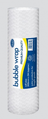 County Bubble Wrap Clear Roll 300mm x 3m