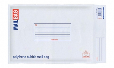 Envelopes, County Polythene Bubble-Lined, Medium, 210 x 335mm, 10's