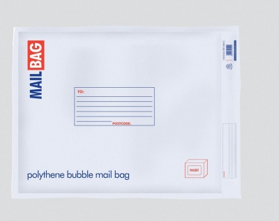 County Polythene Bubble Envelopes, Extra Large, 350 x 470mm