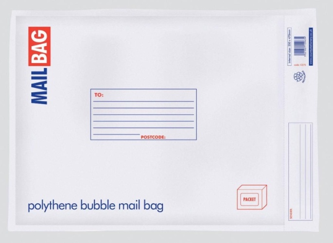 Envelopes, County Polythene Bubble-Lined, Jumbo, 500 x 650mm, 10's