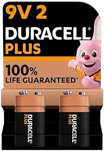 Batteries, Duracell 9V 1's, Carded