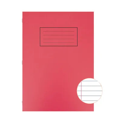 9x7 Exercise Book 80p 5mm Squared Orange | Clyde Paper