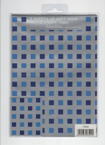 Gift Wrap (Packaged) & Tags - Designer male