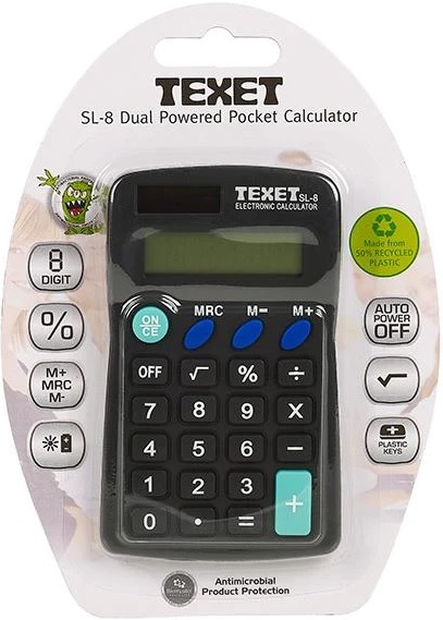 Digit Battery Scientific Calculator, 8's