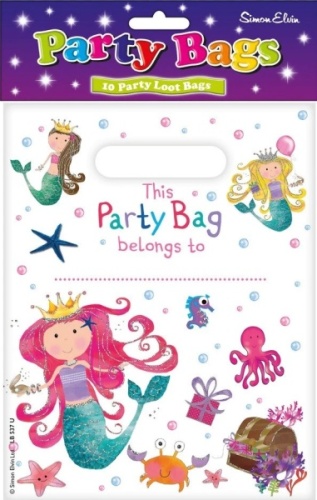 Loot Bags, Mermaid, 10's