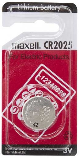 Maxell CR2025 Batteries
