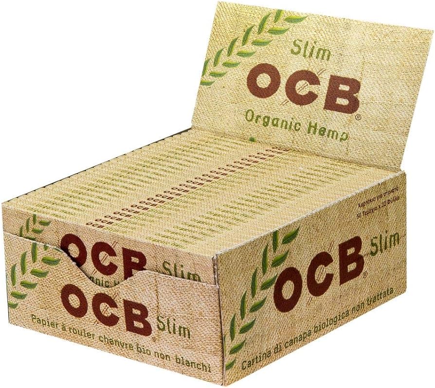OCB Organic Slim Rolling Papers x 50