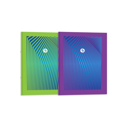 Silvine Daze A4 Ring Binder 2 designs