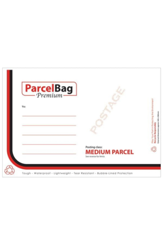Parcel Bag, 440 x 580mm Bubble Lined Size MP, 10's