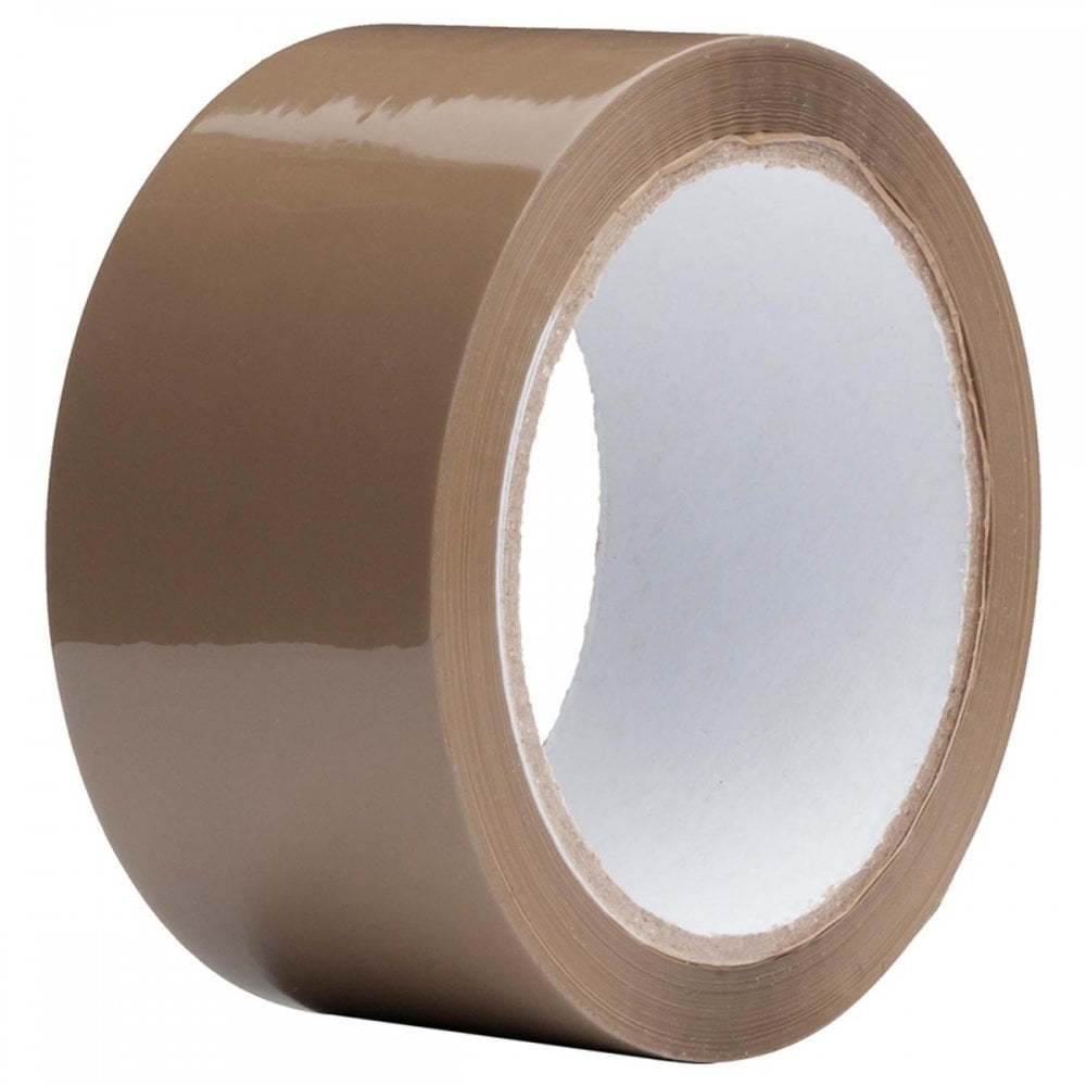Brown Parcel Tape 48mm x 66m, 6 rolls