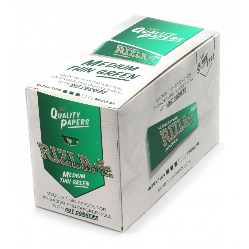 Rizla Green Regular Size Rolling Paper x 100