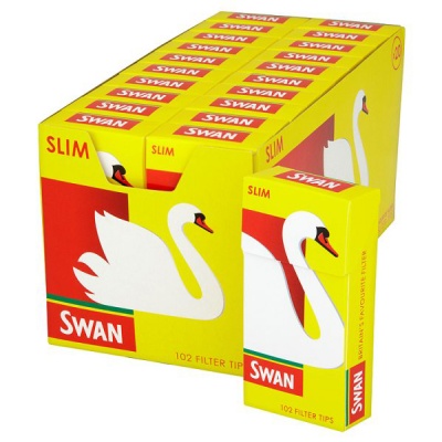 Swan Slim Pre Cut Filter Tips 102's x 20