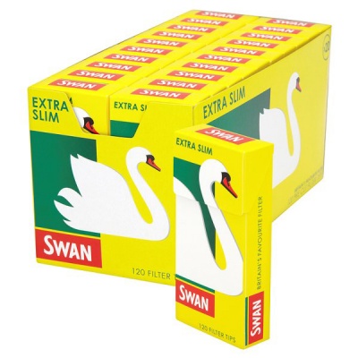 Swan Extra Slim Filter Tips 120's x 20