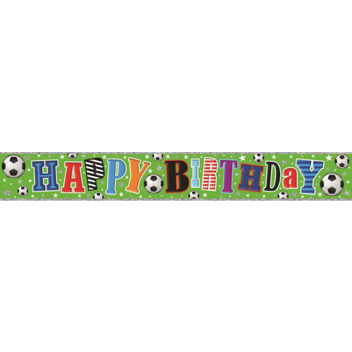 Party Banners, Holographic, Happy Birthday