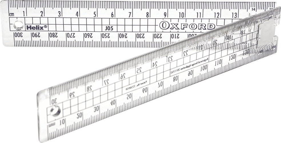 Helix Folding Ruler 30cm – Compact Measuring Rule | Suman Brothers
